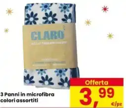 Eurospar 3 Panni in microfibra offerta