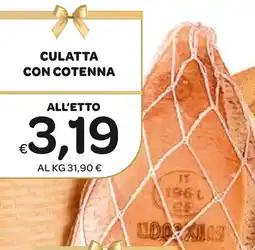 Ekom Culatta con cotenna offerta