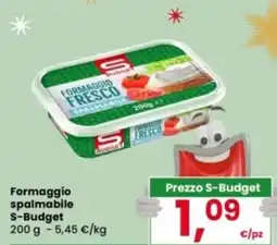 Eurospar Formaggio spalmabile S-Budget offerta