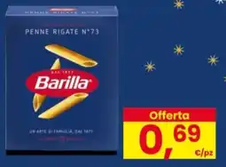 Eurospar Barilla penne rigate N73 offerta