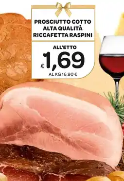 Ekom Prosciutto cotto alta qualità riccafetta raspini offerta