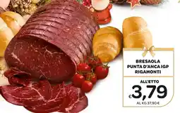 Ekom Bresaola punta d'anca igp rigamonti offerta
