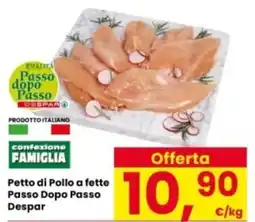 Interspar Petto di Pollo a fette Passo Dopo Passo Despar offerta
