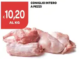 Ekom Coniglio intero a pezzi offerta