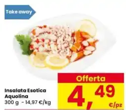 Interspar Insalata Esotica Aquolina offerta