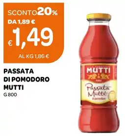 Ekom Passata di pomodoro MUTTI offerta