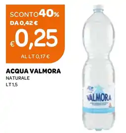 Ekom Acqua valmora naturale offerta
