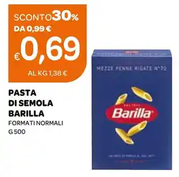 Ekom Pasta di semola barilla formati normali offerta