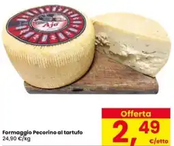 Interspar Formaggio Pecorino al tartufo offerta