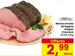 Interspar Manzo arrosto all'inglese Despar Premium offerta