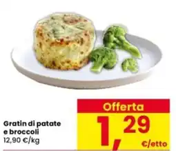 Interspar Gratin di patate e broccoli offerta