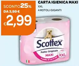Ekom Scottex carta igienica maxi xxl offerta