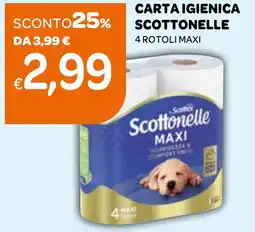 Ekom Scottex carta igienica scottonelle offerta