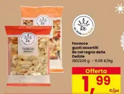 Interspar Focacce Re nel regno delle Delizie offerta
