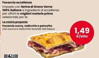 Interspar Focaccia eccellenza offerta