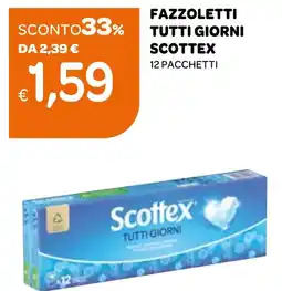 Ekom Fazzoletti tutti giorni SCOTTEX offerta