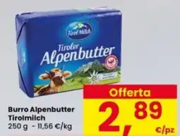 Interspar Burro Alpenbutter Tirolmilch offerta