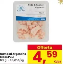 Interspar Gamberi Argentina Klaas Puul offerta