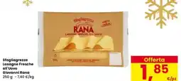 Interspar Sfogliagrezza Lasagne Fresche all'Uovo Giovanni Rana offerta