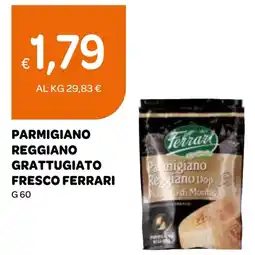 Ekom Parmigiano reggiano grattugiato fresco FERRARI offerta