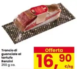 Interspar Trancio di guanciale al tartufo Renzini offerta