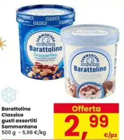 Interspar Barattolino Classico gusti assortiti Sammontana offerta
