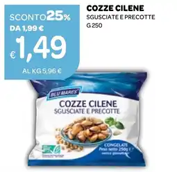 Ekom Cozze cilene sgusciate e precotte offerta