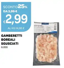 Ekom Gamberetti boreali sgusciati offerta
