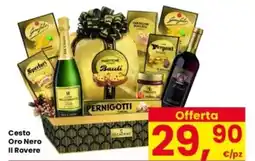 Interspar Cesto Oro Nero II Rovere offerta