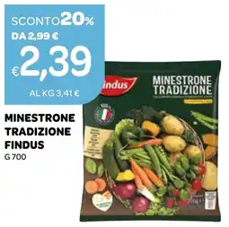 Ekom Minestrone tradizione FINDUS offerta