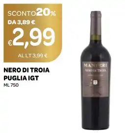 Ekom Nero di troia puglia igt offerta