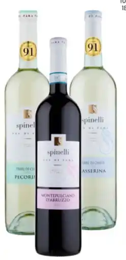 Interspar Passerina, Pecorino IGT o Montepulciano DOC Val di Fara Spinelli offerta