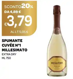 Ekom Spumante cuvée n°1 millesimato extra dry offerta