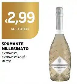 Ekom Spumante millesimato extra dry, extra dry rosé offerta