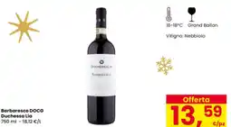 Interspar Barbaresco DOCG Duchessa Lia offerta