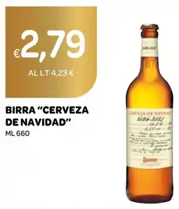 Ekom Birra "cerveza de navidad" offerta