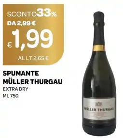 Ekom Spumante müller thurgau extra dry offerta
