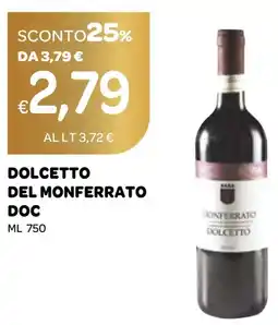 Ekom Dolcetto del monferrato doc offerta