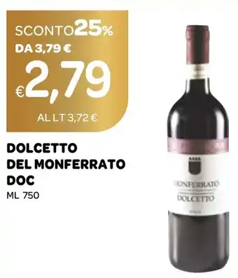 Ekom Dolcetto del monferrato doc offerta