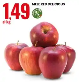 Eurospin Mele red delicious offerta