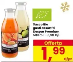 Interspar Succo Bio Despar Premium offerta