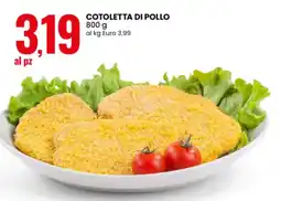 Eurospin Cotoletta di pollo offerta