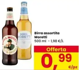 Interspar Birra assortita Moretti offerta