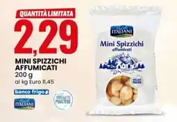 Eurospin Mini spizzichi affumicati offerta
