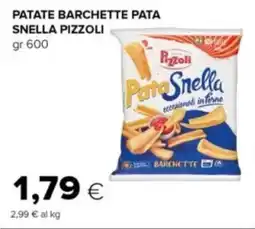 Oasi Patate barchette pata snella PIZZOLI offerta