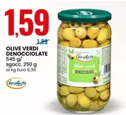 Eurospin Variagusto olive verdi denocciolate offerta