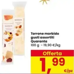 Interspar Torrone morbido Quaranta offerta