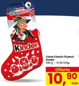 Interspar Calza Classic 10 pezzi Kinder offerta