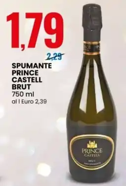 Eurospin Spumante prince castell brut offerta