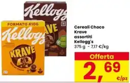 Interspar Cereali Choco Krave assortiti Kellogg's offerta